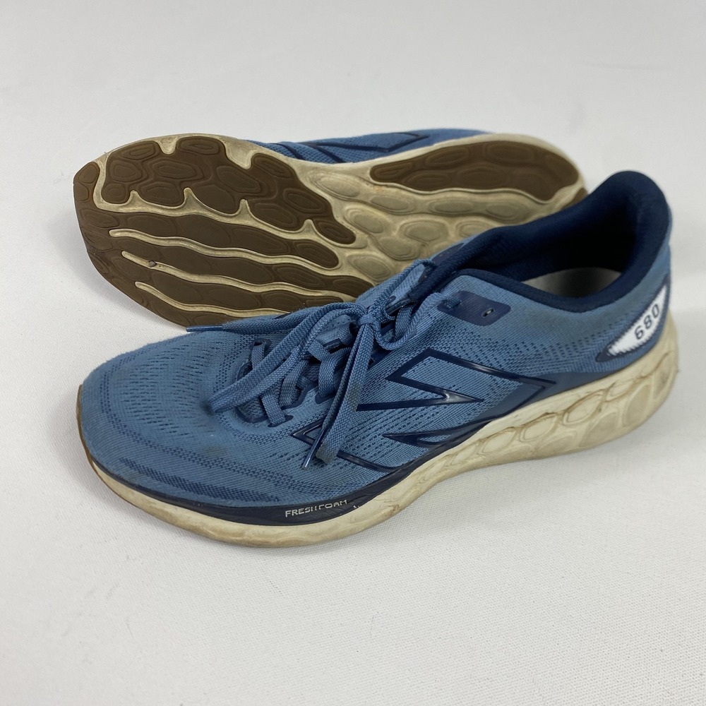 New Balance 680v7 Fresh Foam Shoes Mens Size 11.5 Blue Running Sneakers M680CS8